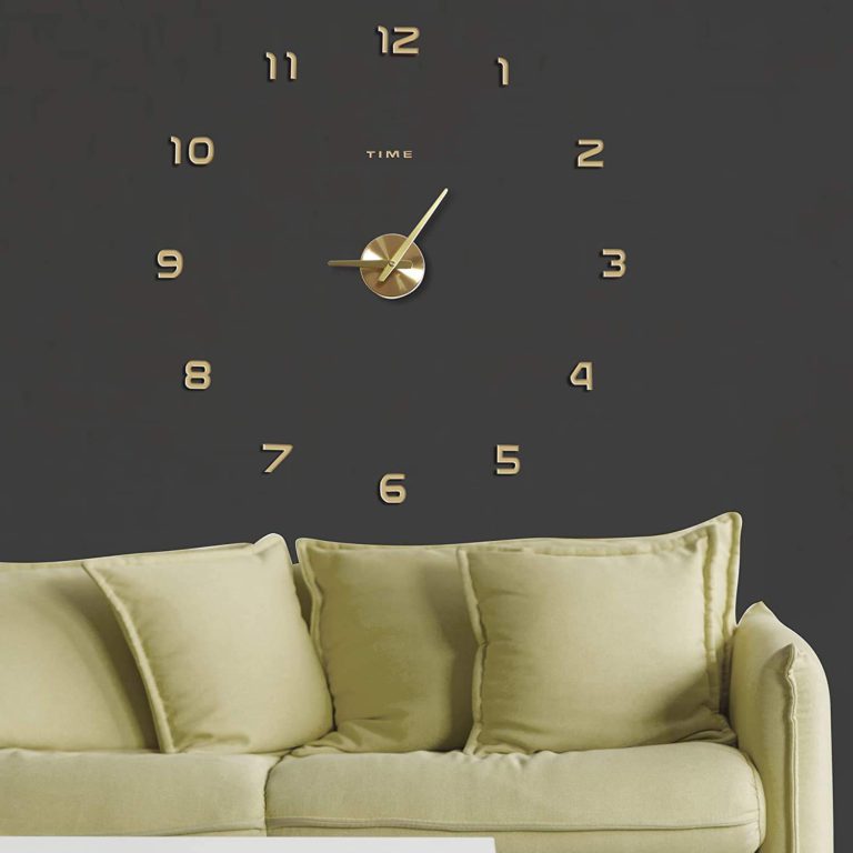 Top 11 Best DIY Frameless 3D wall clocks for your Living Room India (January 2022)